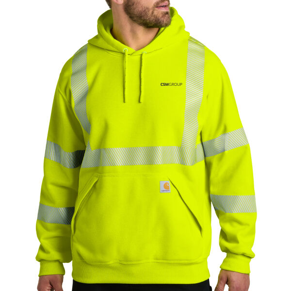Carhartt® ANSI 107 Class 3 Hooded Sweatshirt Thumbnail