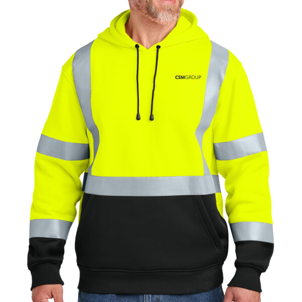 CornerStone® ANSI 107 Class 3 Heavy-Duty Fleece Pullover Hoodie Thumbnail