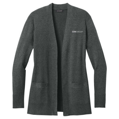 Port Authority® Women's Easy Care Open Front Cardigan Sweater Thumbnail