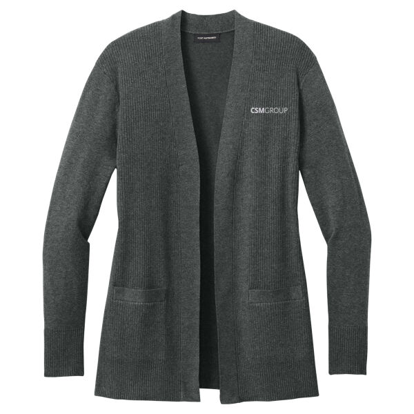 Port Authority® Women's Easy Care Open Front Cardigan Sweater Thumbnail